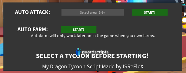 My Dragon Tycoon | AUTO FARM GUI SCRIPT Excludiddy [🛡️]