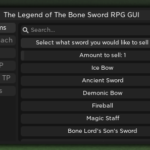 The Legend of The Bone Sword | RPG AUTO FARM GUI WITH STATS DUPE [🛡️]