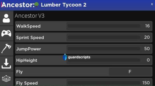 Lumber Tycoon 2 | ANCESTOR V3 GUI SCRIPT 📚