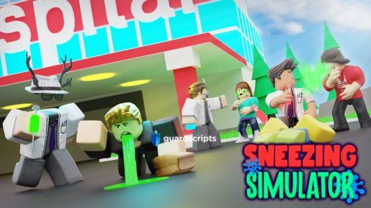 💥 Sneeze Simulator Fast Autofarm + ROBUX Carrier for free + Arcade Script - May 2022