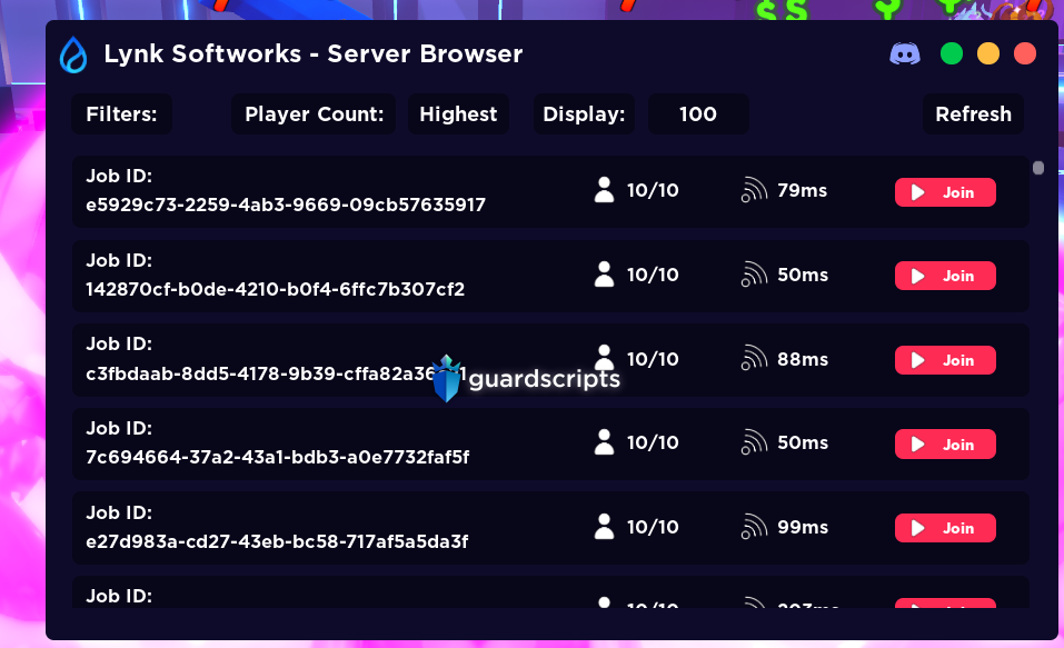 ROBLOX - POWERFUL SERVER BROWSER GUI SCRIPT - HOT UI - LIST ALL SERVERS OF ANY ROBLOX GAME - July 2022