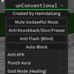 unConventional | ANTI KNOCKBACK, FLASH, GOD MODE & MORE GUI!