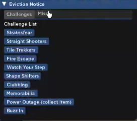 Eviction Notice GUI - COMPLETE CHALLENGES, OTHER STUFF SCRIPT ⚔️ - May 2022