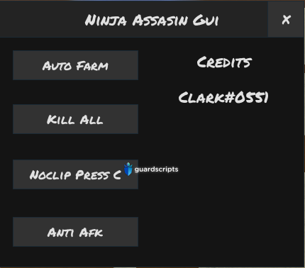 Ninja Assasin | AUTO FARM GUI SCRIPT - April 2022