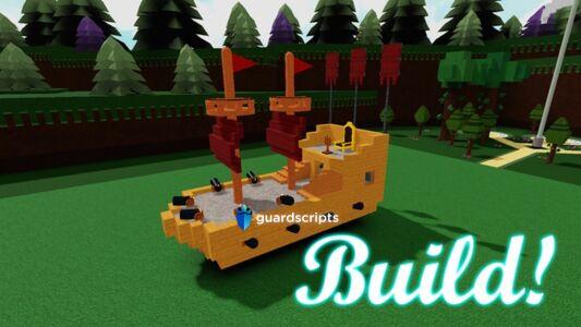 Build a Boat | GUI V4
