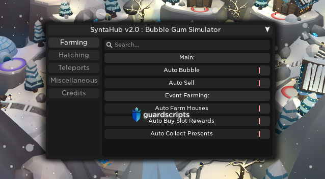 Bubble Gum Simulator GUI - EVENT AUTO-FARM AND MORE! SCRIPT ⚔️ - May 2022
