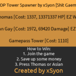 totally normal tower defense gaem | GUI SCRIPT - April 2022