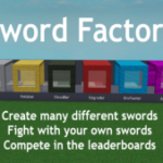 Sword Factory- DUPE SCRIPT - May 2022 🌟