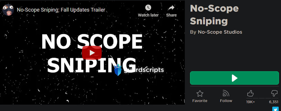 No-Scope Sniping | INFINITE AMMO SCRIPT - April 2022