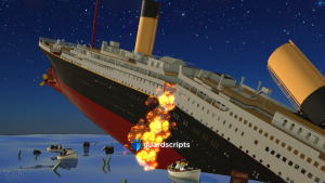 ROBLOX Titanic | GEN POINTS - GOD MODE - BREAK BOATS - SPAM DROP ITEMS SCRIPT - April 2022