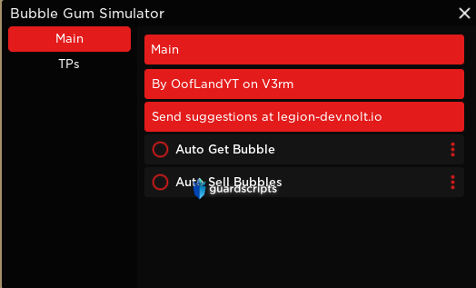 Bubble Gum Simulator - AUTO GET BUBBLE, AUTO SELL BUBBLES, TELEPORTS & MORE! SCRIPT ⚔️ - May 2022