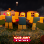Noob Army Tycoon AUTO-FARM - 10K MONEY EVERY 11 SECONDS - July 2022