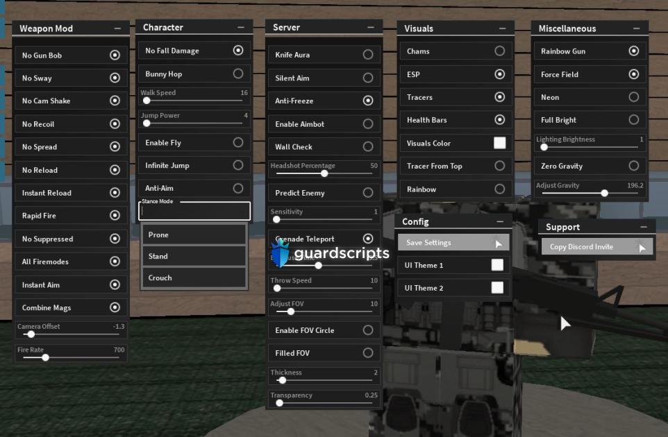 Phantom Forces | OVERPOWERED GUI 2021 🗿