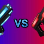 Red vs Blue Gun Battle...