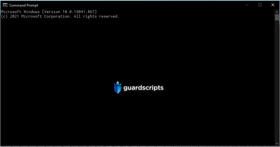 Command Prompt | GUI SOURCE [🛡️]