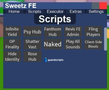 💥 Sweetz FE 1.1 [FE GUI]