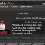 White Web Hub | FE COMMAND BAR - 10 GAMES 📁