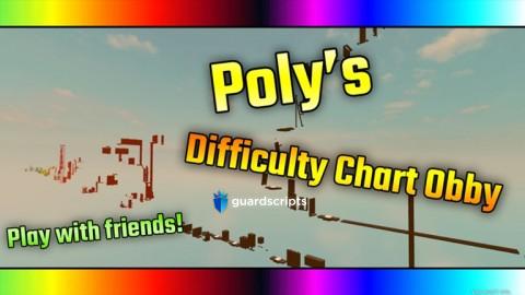 💥 Poly's Difficulty Chart Obby AUTO FINISH HACK Script - May, 2022