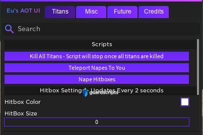 💥 Attack On Titan: Downfall NEW GUI Script - May 2022