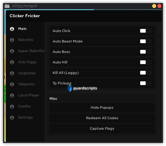 Clicker Madness | CLICKER FRICKER GUI SCRIPT - April 2022