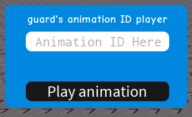 Animation ID Player | GUI